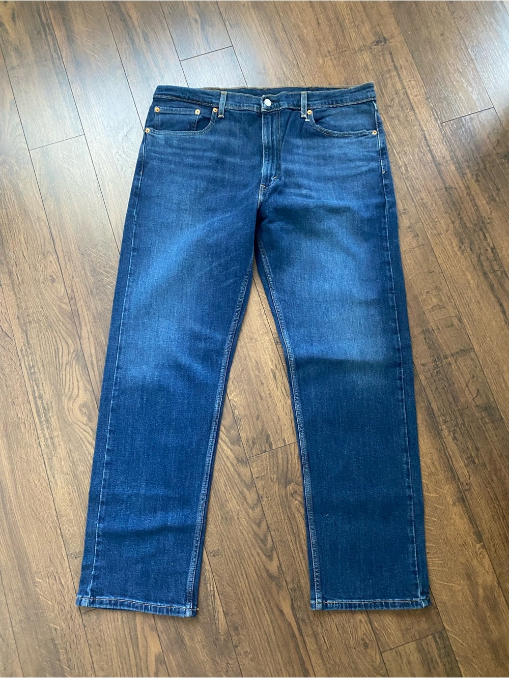 NWOT   Levi’s  Men's Straight Jeans in Deep Indigo Blue